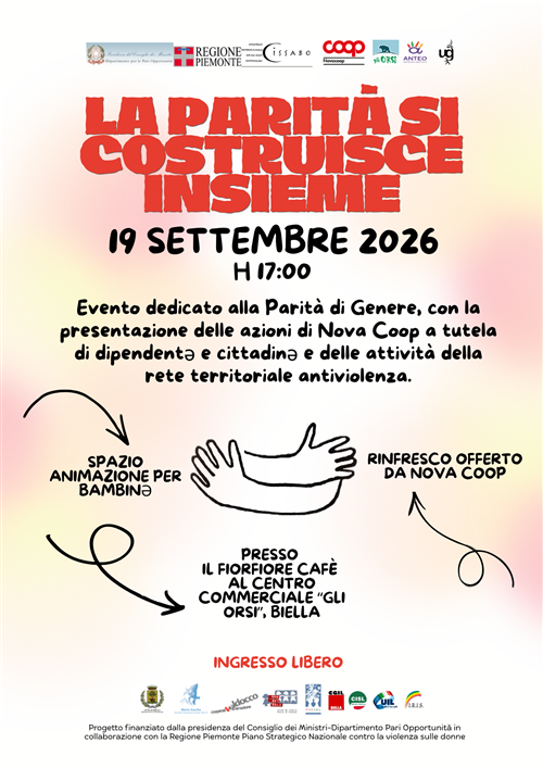 La parità si costruisce insieme